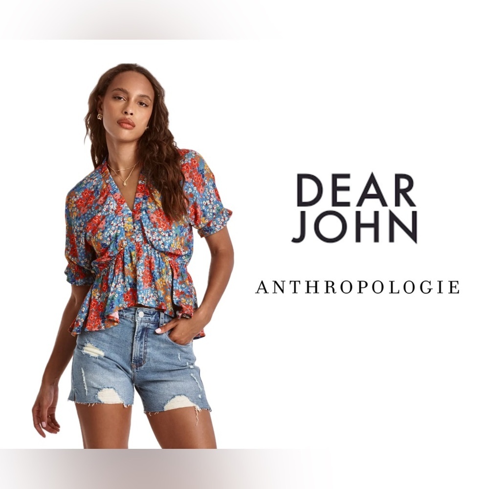 Dear John Anthropologie Brand Liana Top Size XS